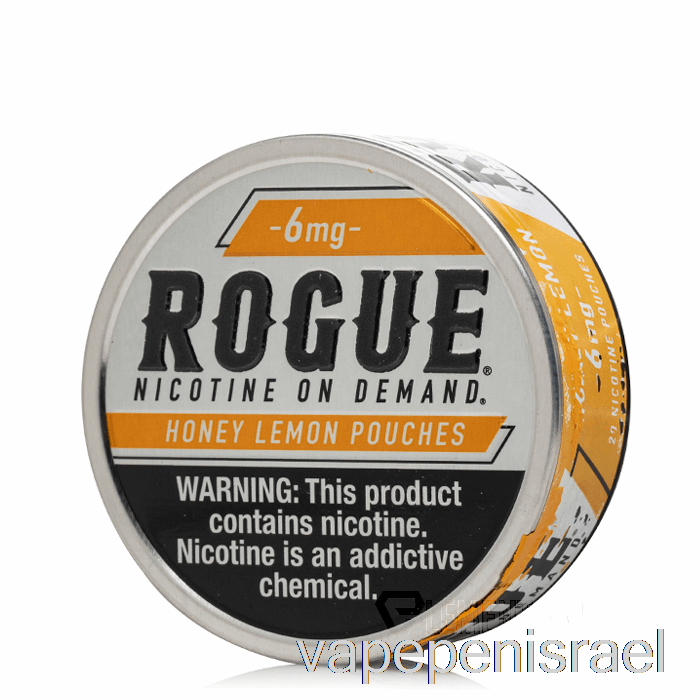 שקיות ניקוטין חד פעמיות Vape Israel Rogue - דבש לימון 6 מ"ג